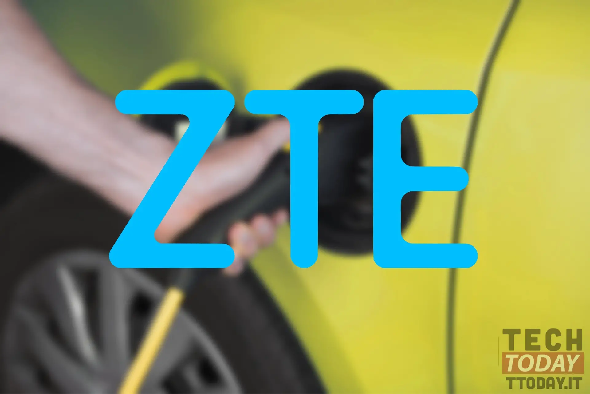 cotxe elèctric zte