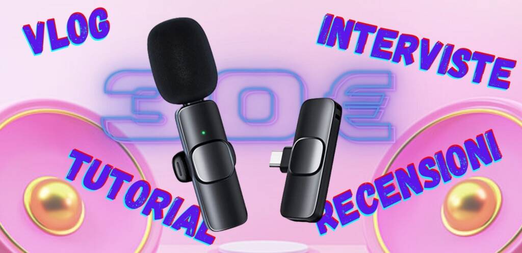 WIRELESS MICROPHONE FOR SMARTPHONE Questo !!!  MOMAN CP1-C
