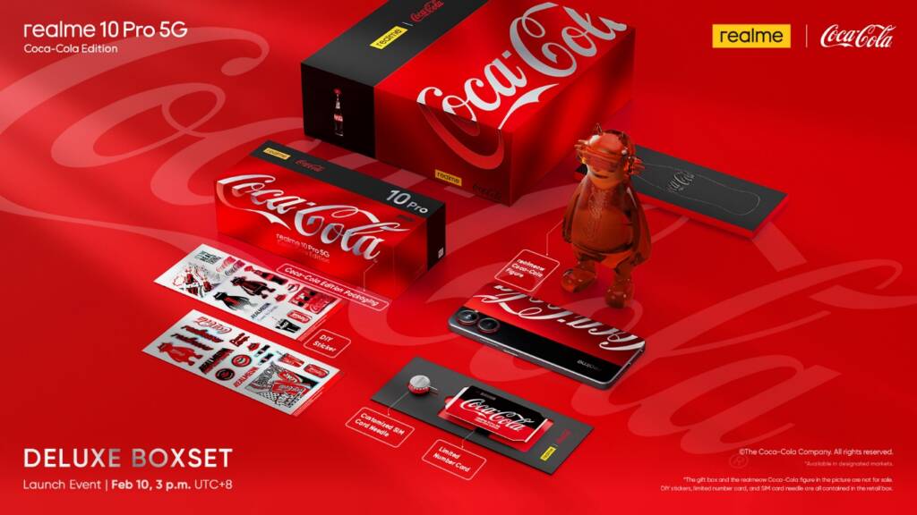 realme 10 Pro 5G 코카콜라 에디션