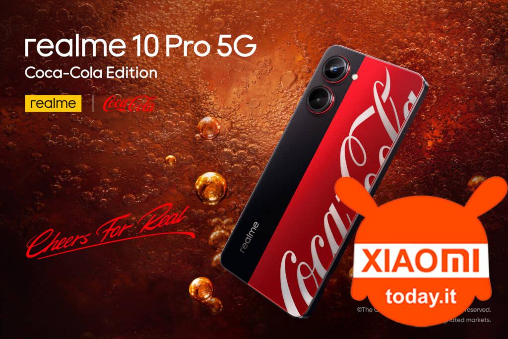 realme 10 Pro 5G Edição Coca-Cola