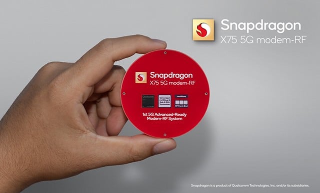 snapdragon oficial x75 5g