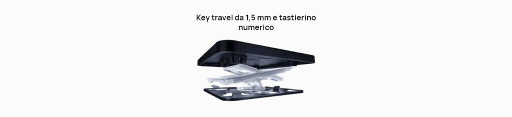 Huawei Matebook D16 Key Travel
