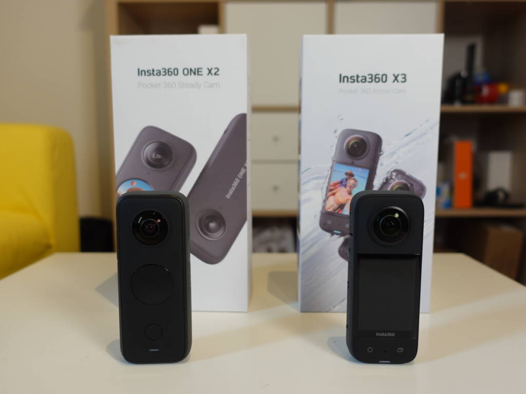 Insta360 X3 vs one X2