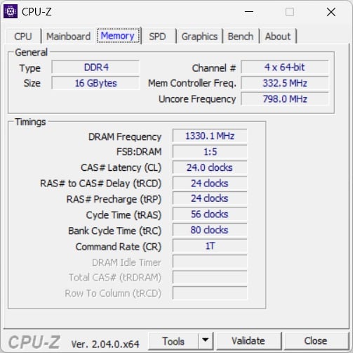 Huawei Matebook D16 RAM