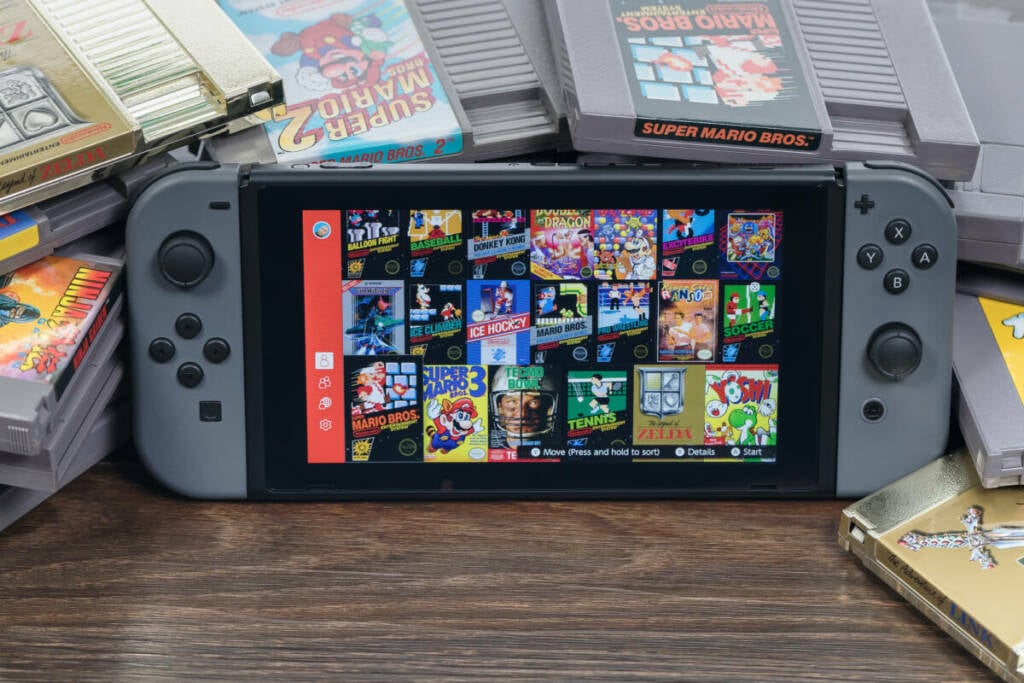 Nintendo skakelaar