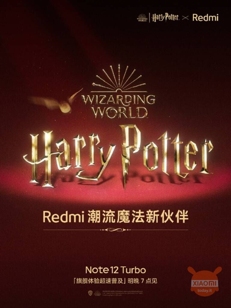 Redmi Note 12 Turbo harry potter edition