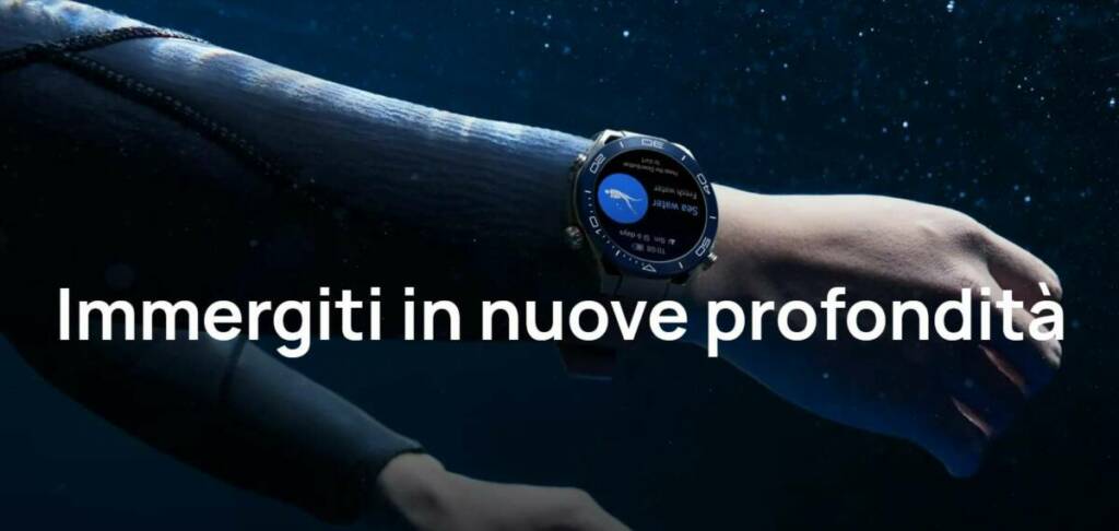 Huawei Watch Ultimate 潜水模式