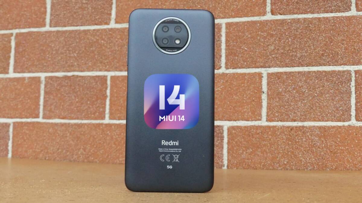 nota redmi 9t miui 14