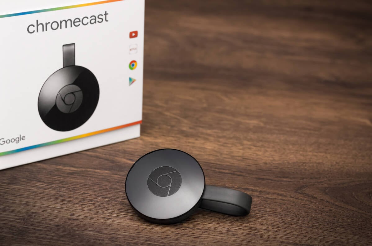 fin du support de google chromecast