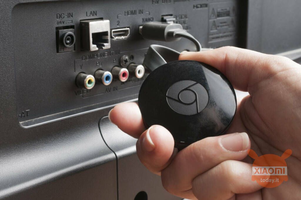 google chromecast fine supporto