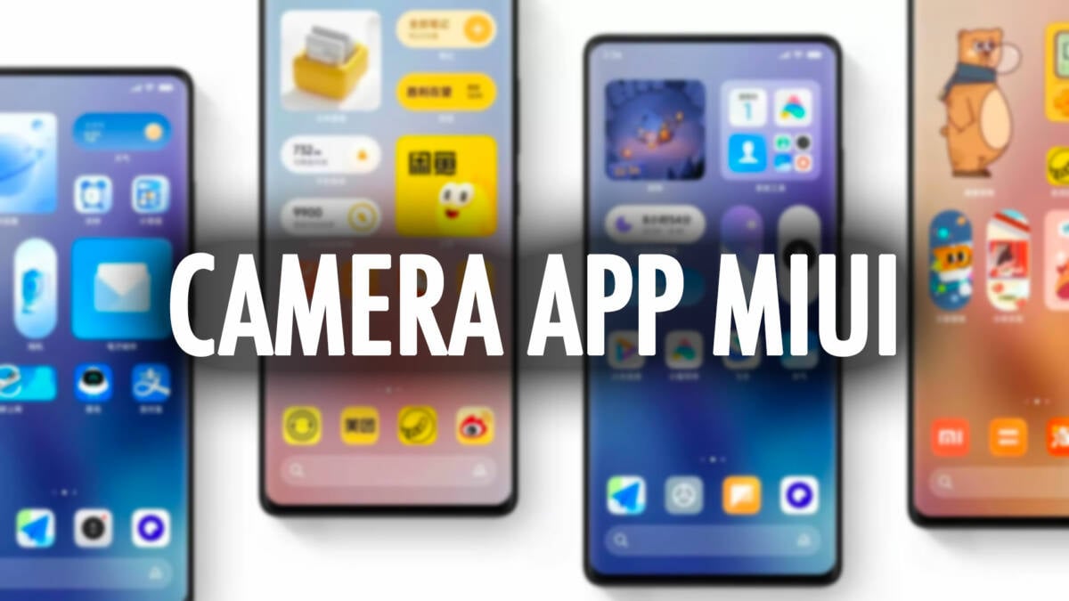 Aplicació de càmera miui 14