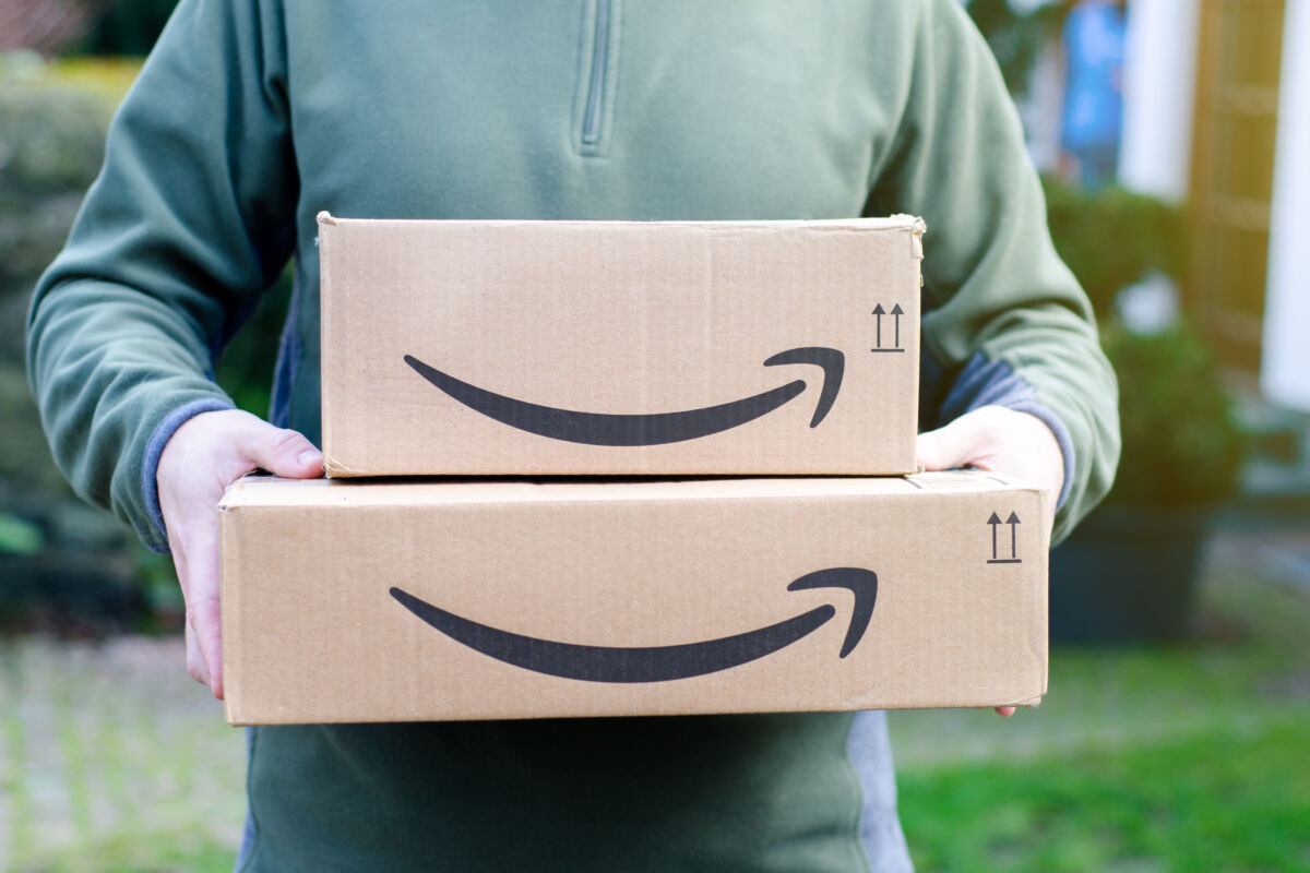 Amazon zahlt für die Zustellung von Paketen