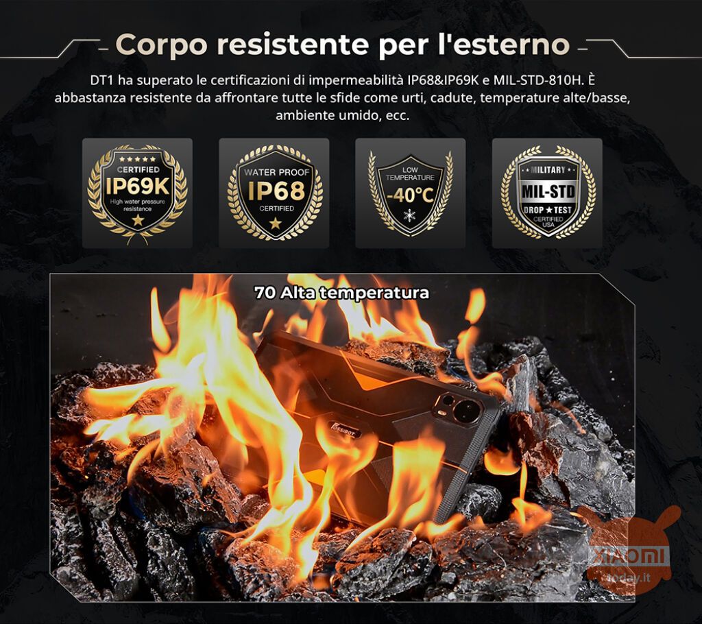 Certificacions Fossibot DT1