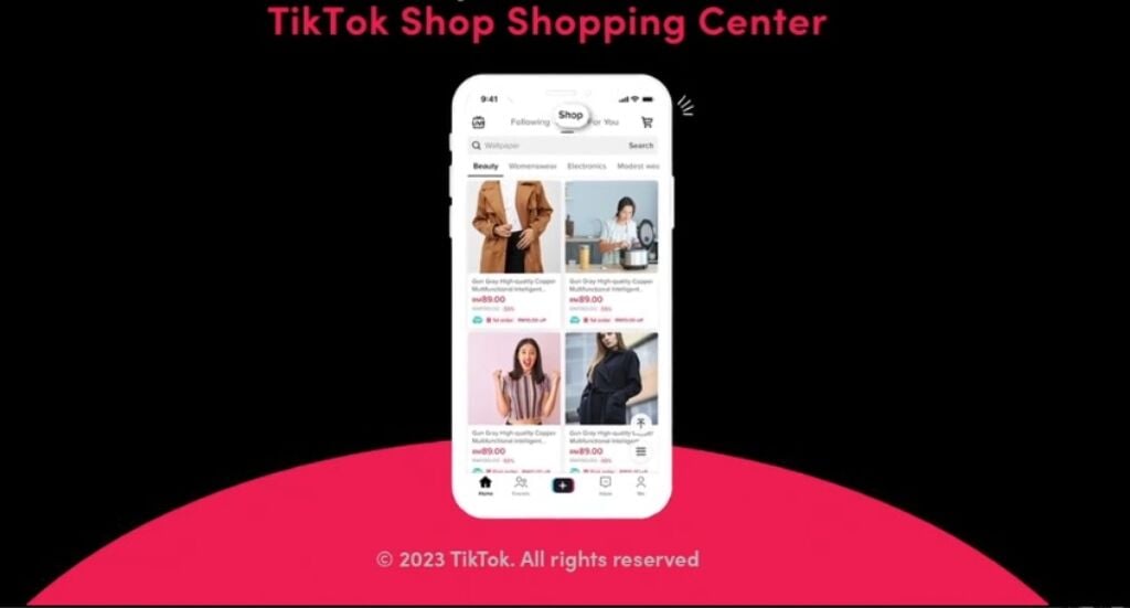 TikTok Shop Shopping Center
