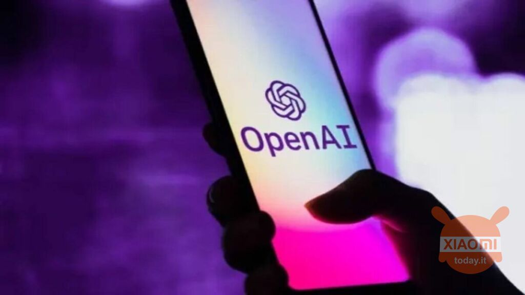 smartphone con il logo di chat gpt di openai