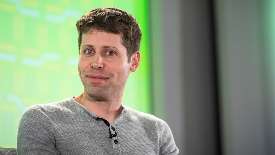 sam altman op ai in die werk