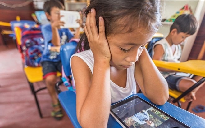 smartphone smala barn i skolor