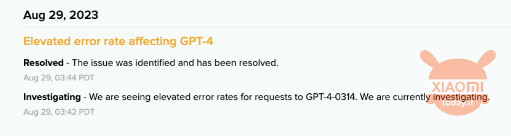 chat gpt down