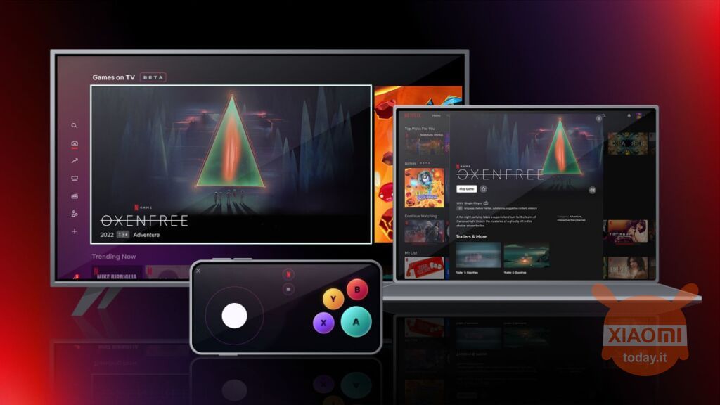 komputer tv game netflix