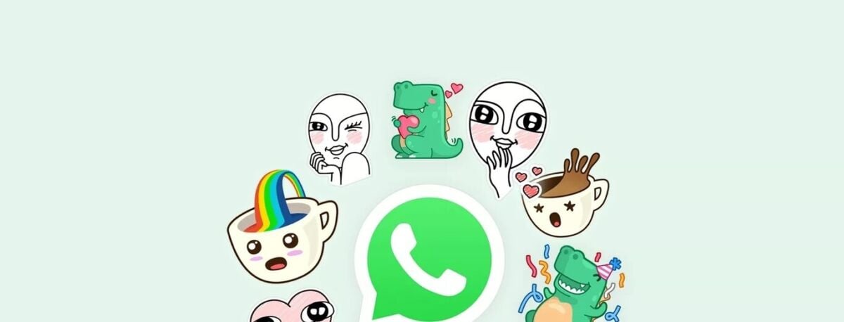 stiker whatsapp yang dihasilkan oleh ai