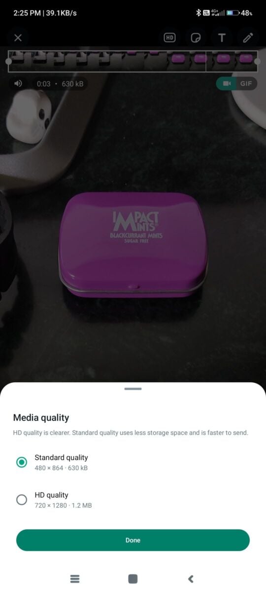 vídeo whatsapp hd