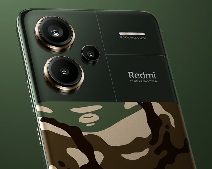 Redmi Note 13 Pro+ AAPE Limited Edition Redmi Buds 5