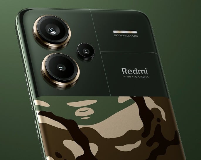 Redmi Note 13 Pro+ AAPE Phiên bản giới hạn Redmi Buds 5