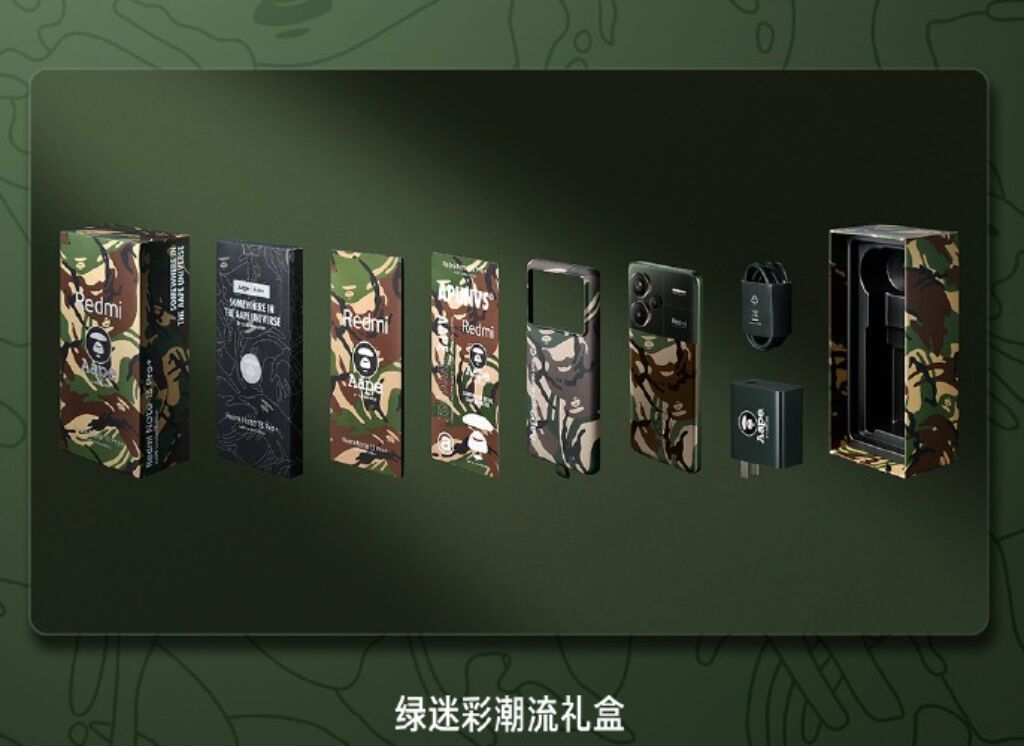 Redmi Note 13 Pro+ ו- Buds 5 AAPE Limited Edition הוצגו: לאוהבי ...
