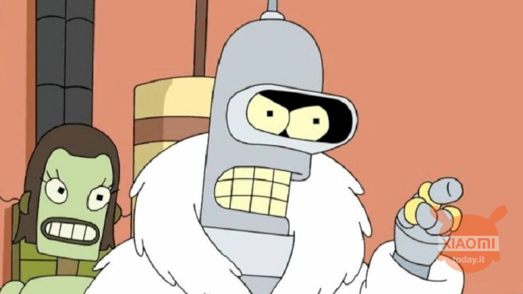 meta chatbot con personas bender di futurama