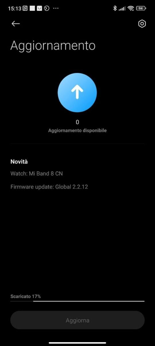 Xiaomi Mi Band 8 CN Global firmware update