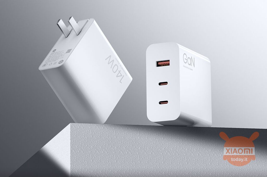 Chargeur à trois ports Xiaomi Mijia 140W