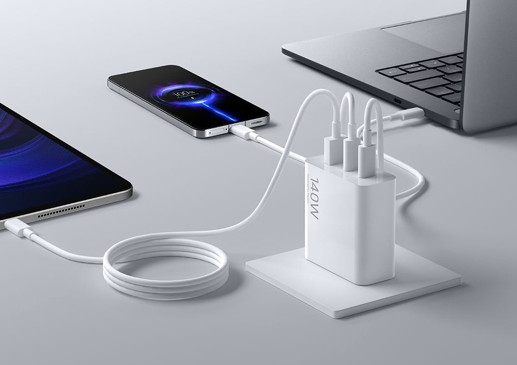 Xiaomi Mijia Three-Port Charger 140W launched in China