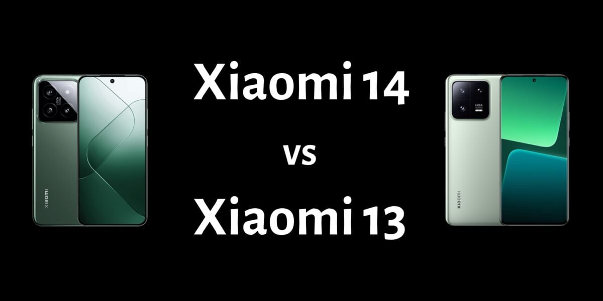 sammenligning xiaomi 14 og xiaomi 13