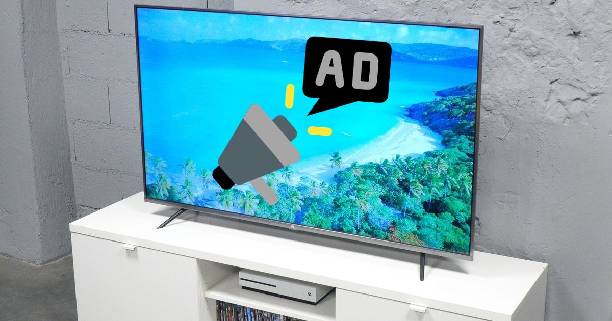 smart tv med reklam