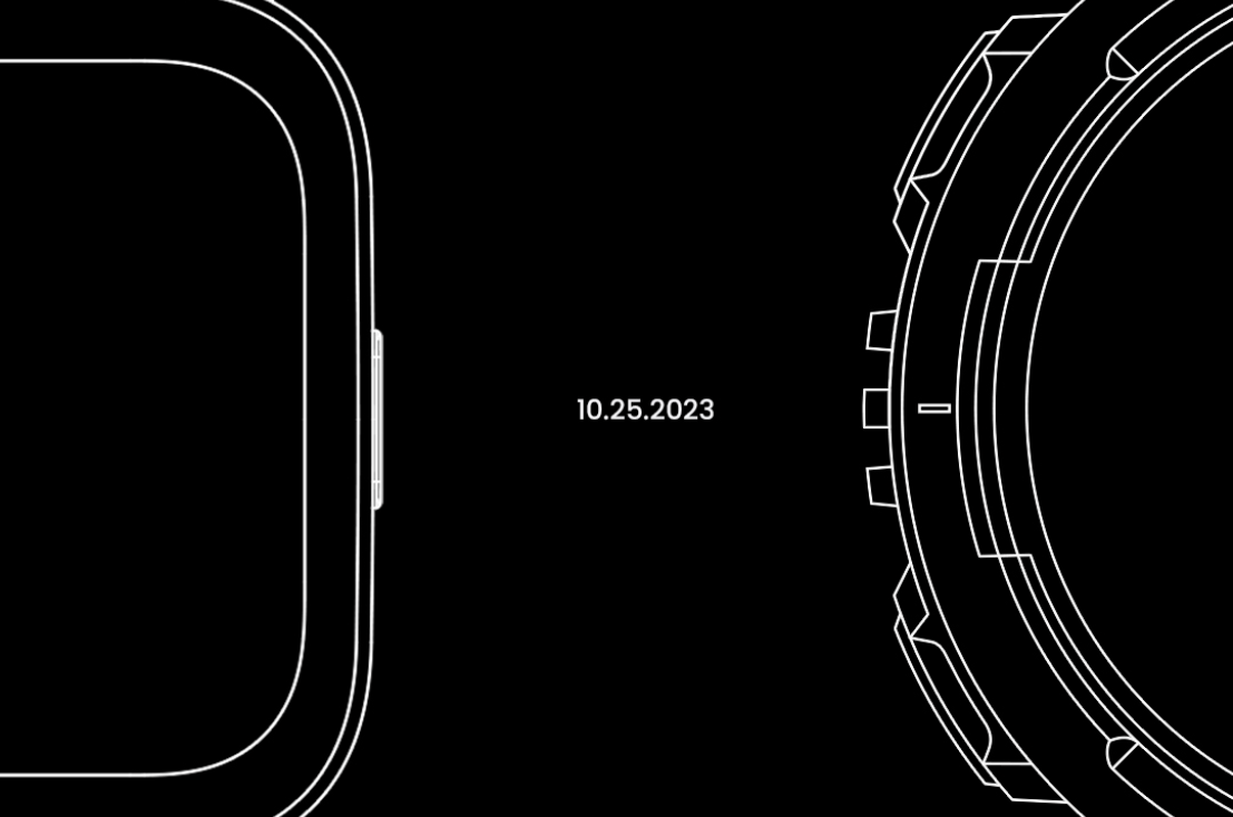data de anúncio do smartwatch amazfit 25 de outubro de 2023