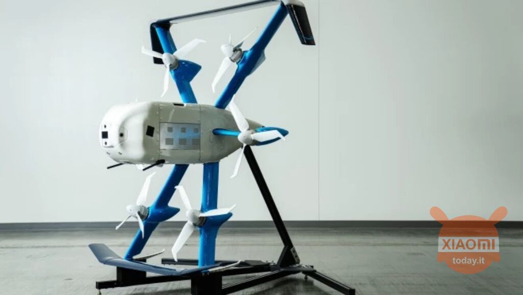 drone amazon k30 per consegne aeree in italia