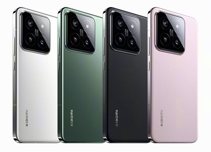 xiaomi 14 in tutte le colorazioni disponibili