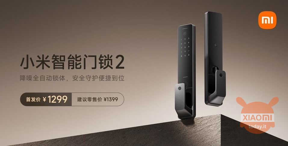 Xiaomi slim deurslot 2