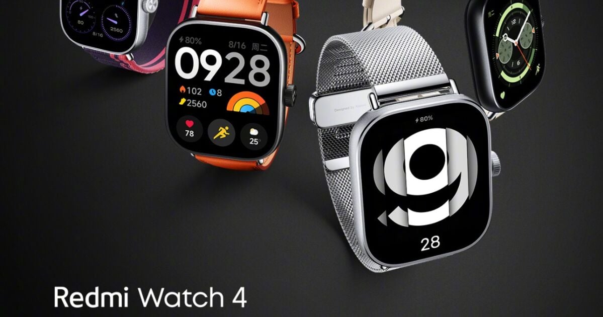 Redmi Watch 4 הרשמי ספר 16 2024 Buds 5 Pro