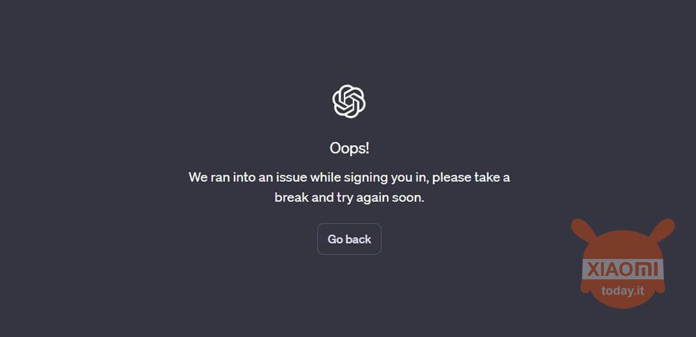 رسالة خطأ في هجوم chatgpt ddos
