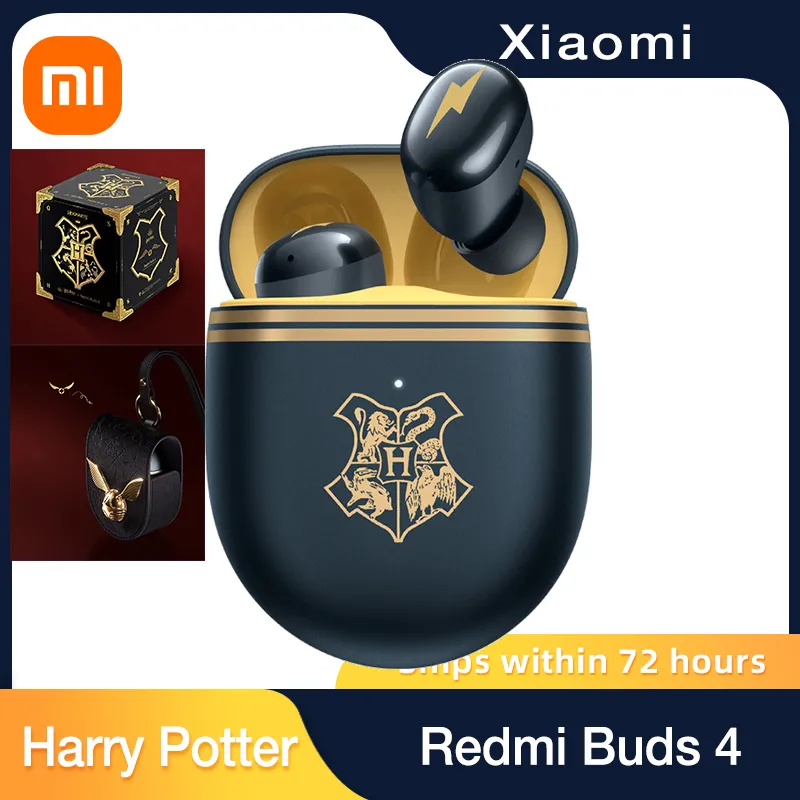Harry Potter Limited Edition Xiaomi Redmi Buds 4 auricolari Bluetooth auricolari Gaming Noise Cancelling Headset con microfono a basso ritardo