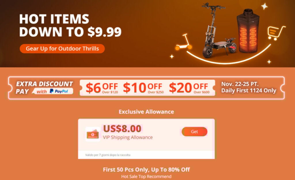 Black Friday από την Banggood