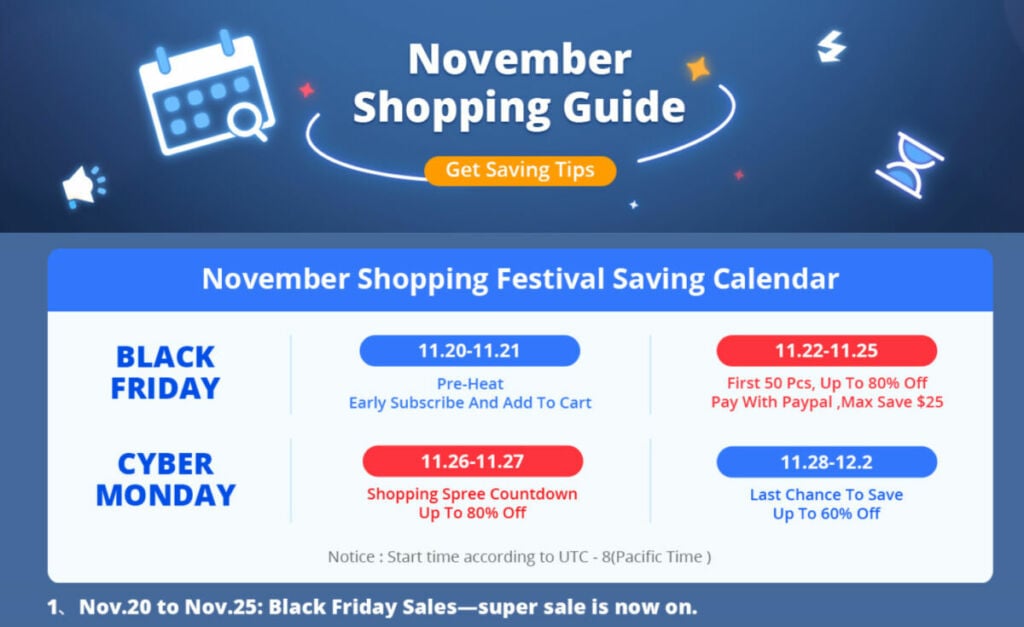 Black Friday από την Banggood