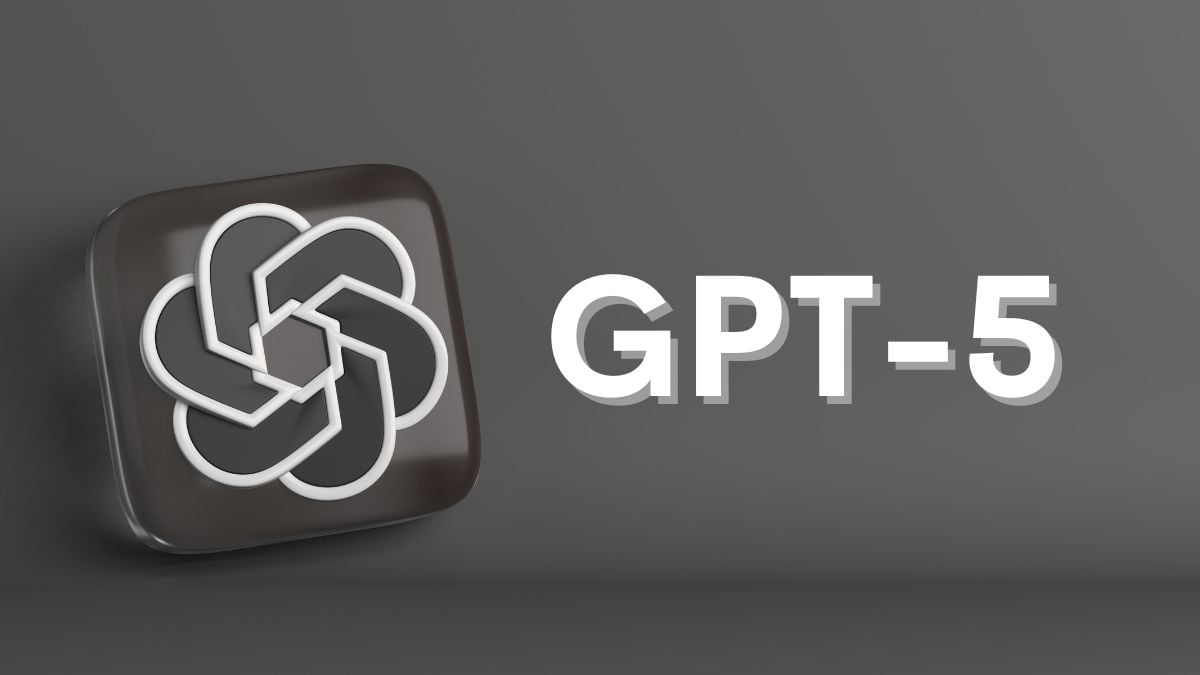 شعار openai مع الإشارة إلى gpt-5
