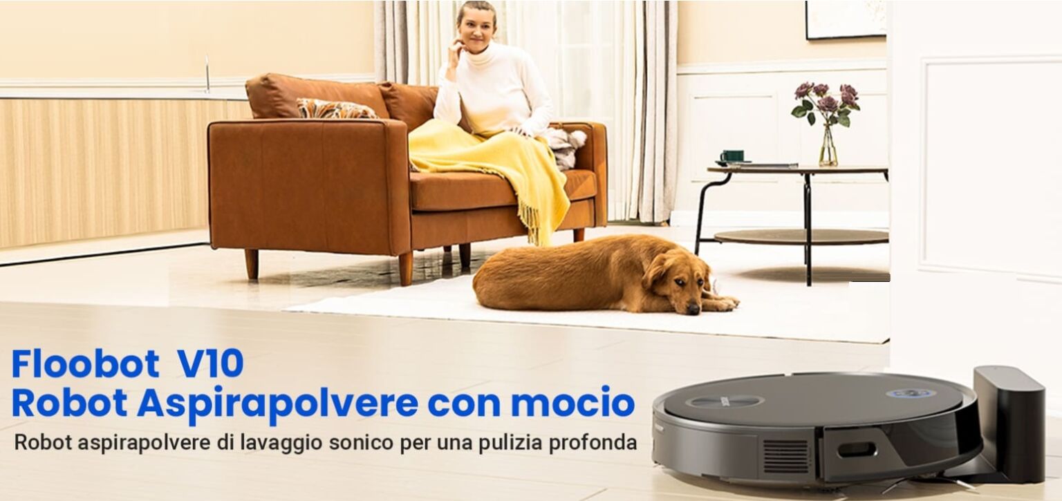 Proscenic V10 floor cleaning robot at €147 shipping from Europe included