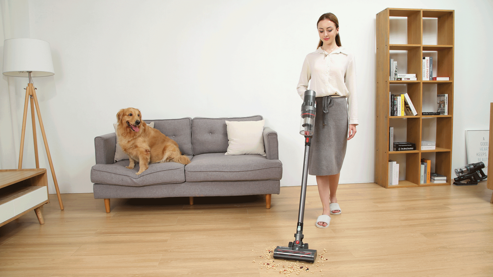 The Proscenic P11 Smart Cordless Vacuum Is on Sale at
