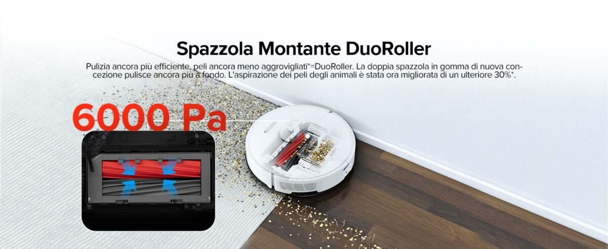 Roborock S8 spazzola dualroller