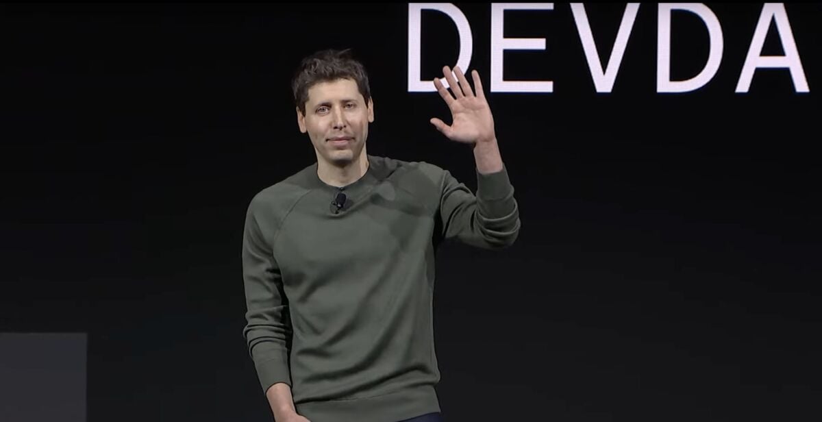 sam altman under dev day openai