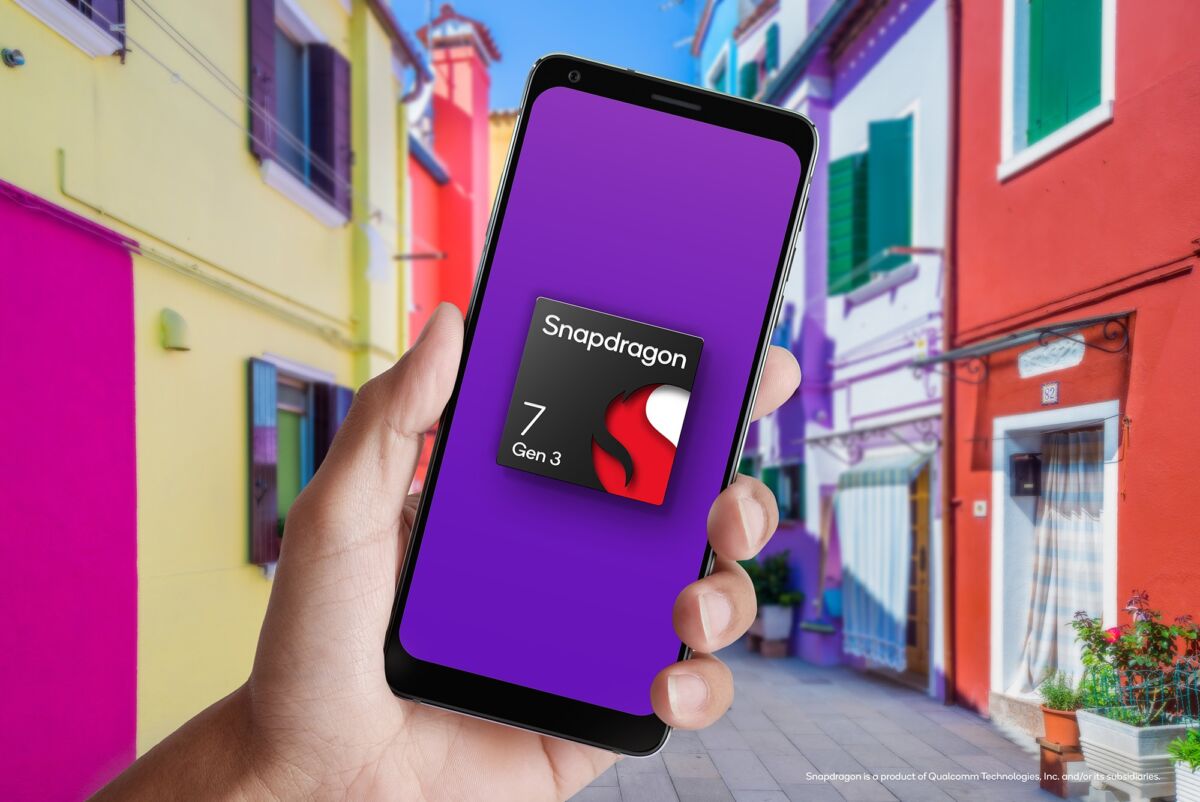 Смартфон с процессором Snapdragon 7 Gen 3