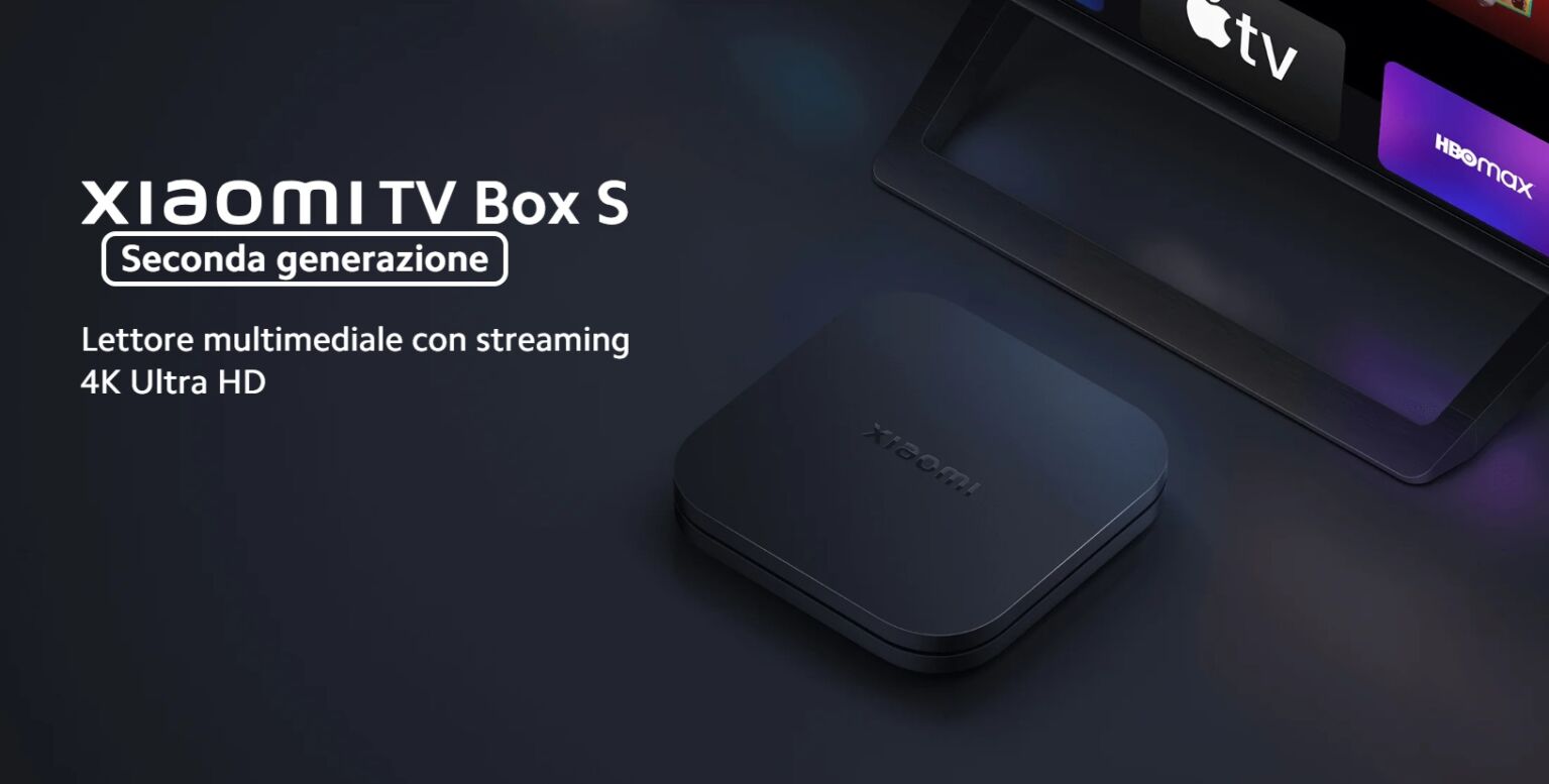 Xiaomi TV Box S (2nd gen) 4K HDR Android TV with Chromecast at €45 shipping  included